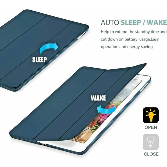 Luxury Leather Smart Cover Case For iPad Pro 10.5 - Picture 4 of 8